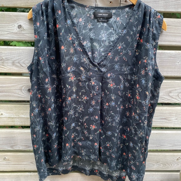 100% silk tank - Picture 1 of 3